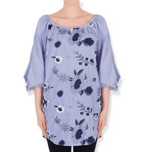 Joseph Ribkoff Blue/White Tunic